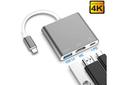 Адаптер-переходник Type-C to HDMI+Type-C (CD0733-G)