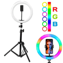 Лампа TikTok RGB LED цветная круглая MJ26