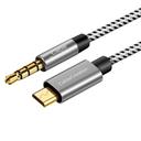 Aux кабель CableCreation с 3.5mm на Type-C (CC0963-G)