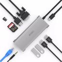 Адаптер-переходник Wiwu Alpha Type-C to 11 in 1 USB-C Hub (A11 in 1)