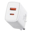Зарядное устройство Baseus Compact Quick Charger U+C 20W (CCXJ-B01)