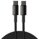 Кабель Baseus Tungsten Gold Fast Charging Data Cable Type-C to Type-C 100W (CATWJ)