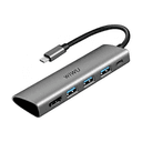 Адаптер-переходник Wiwu Alpha 5 in 1 USB-C Hub A531H