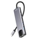 Адаптер XO-HUB013 6-in-1 Multifunctional Docking Station