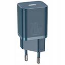 Зарядное устройство Baseus Super Si Quick Charger 1C 20W EU Set + Type-C to iP (CCCJGCE-D)
