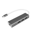 Универсальный адаптер c Type-C на 3xUSB/Gigabit Ethernet
